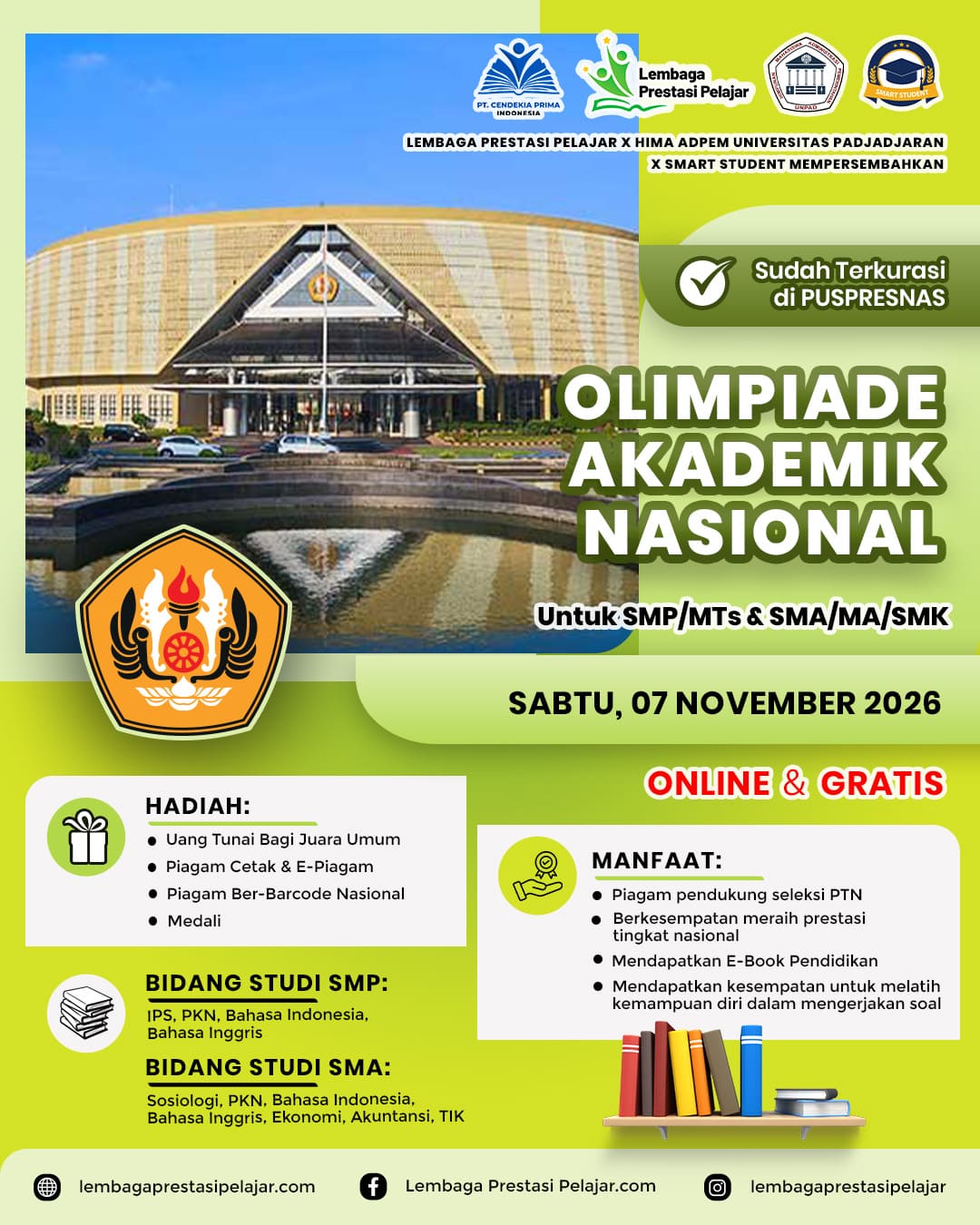 OLIMPIADE AKADEMIK NASIONAL [LPP] logo