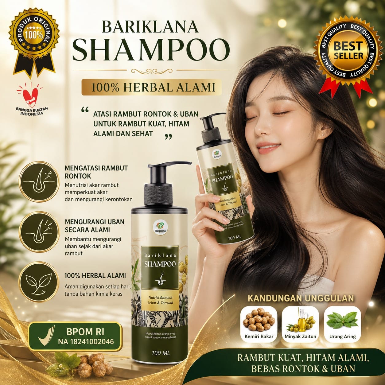 Kertora Nature Shampoo BPOM HR62-31 New logo