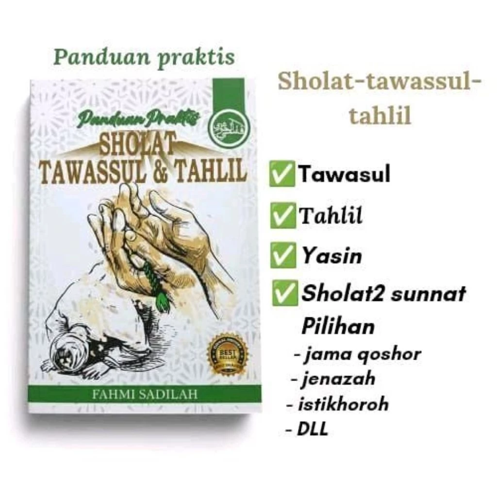 Buku Tawasul/Tahlil dan panduan sholat (100% original) AM logo