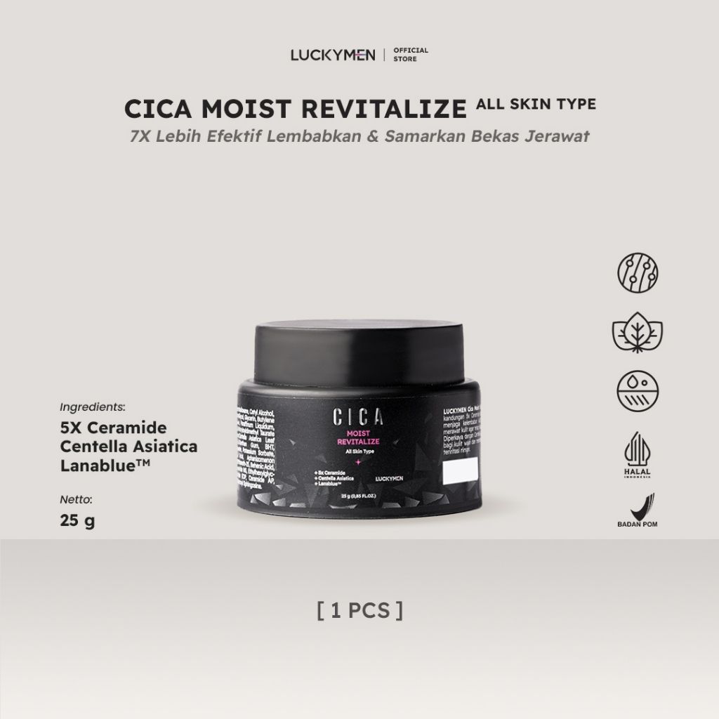 Luckymen Cica Moist Revitalize - LP logo