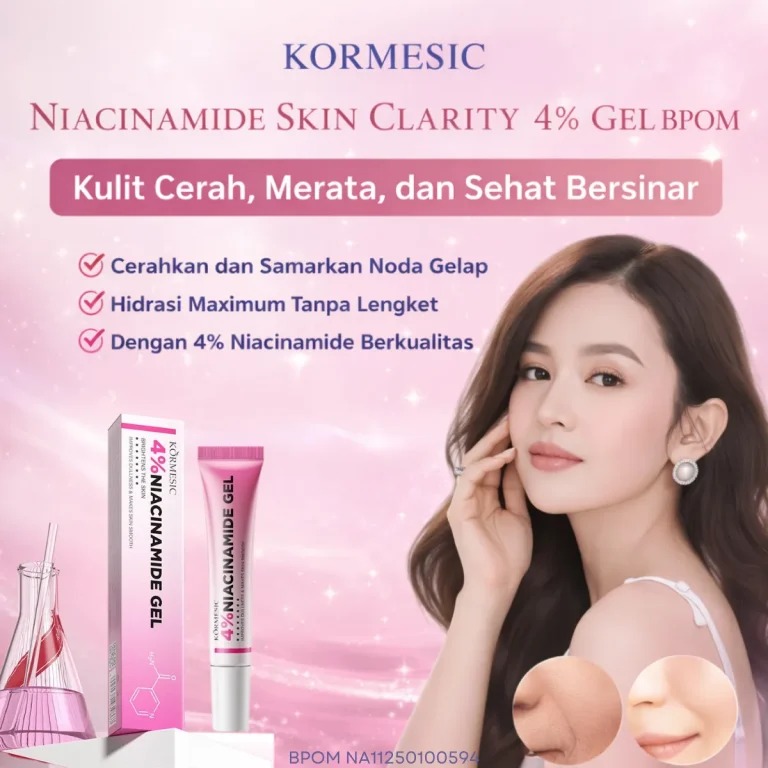 Niacinamide Skin Clarity 4% Gel BPOM MR62-49 logo