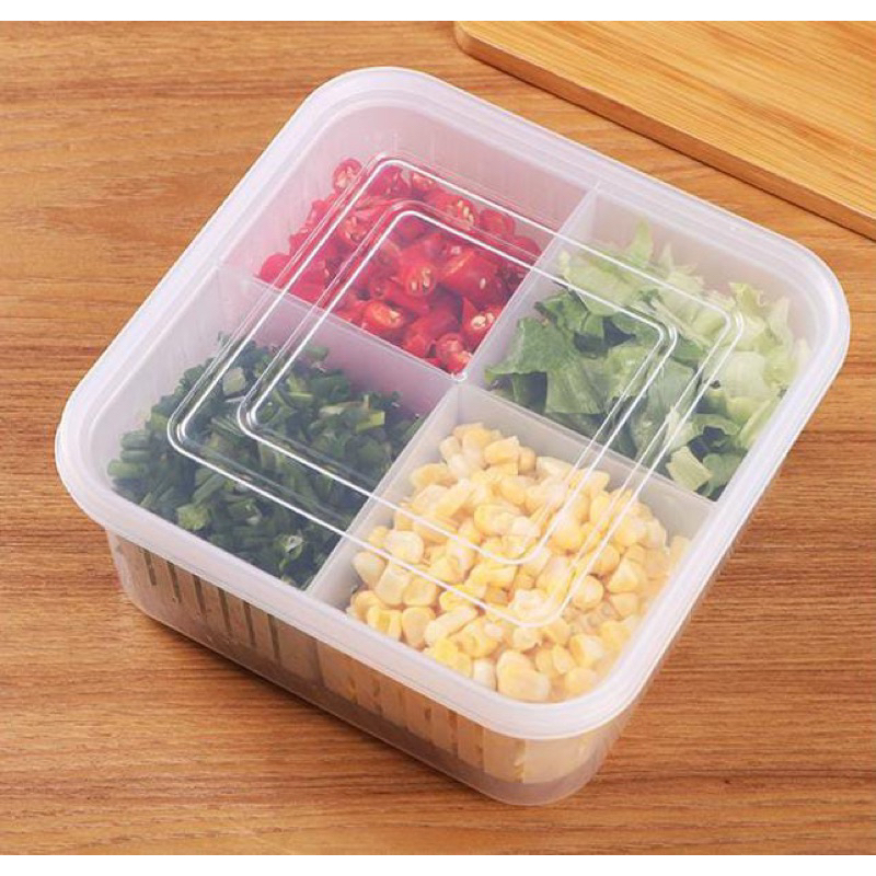 Storage Box 4 Sekat ⚡ logo