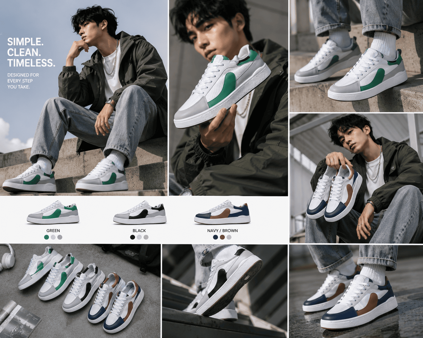 Cagrufel Slip-On Sneaker Pria