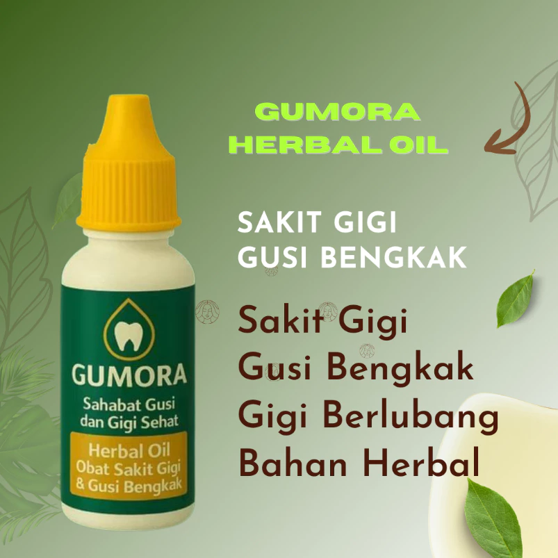 GUMORA - OBAT SAKIT GIGI HERBAL - GM logo