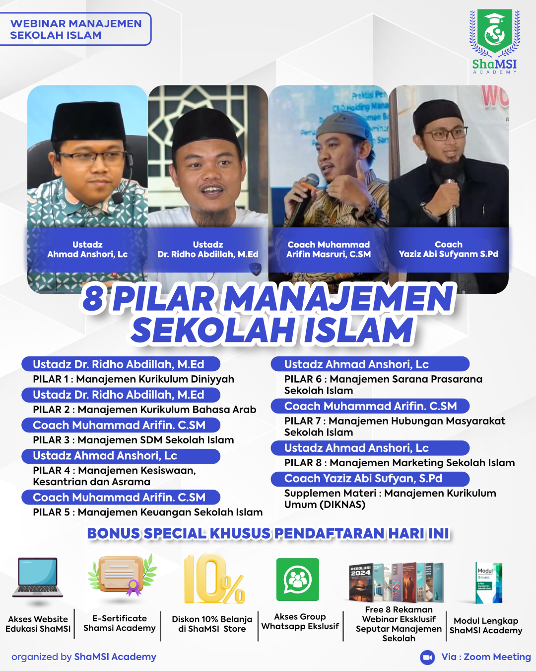 Promo Kelas ShaMSI Academy - Hemat 1.200.000 logo