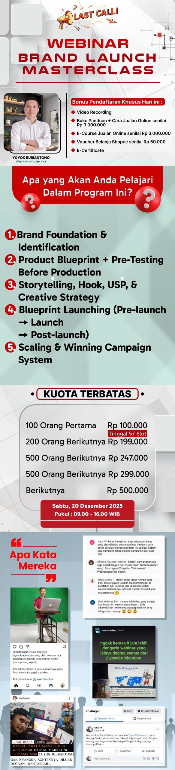 Webinar Brand Launch Masterclass 5 logo