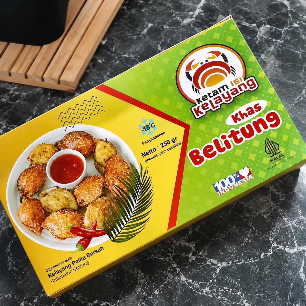Ketam Isi Kelayang - Khas Belitung logo