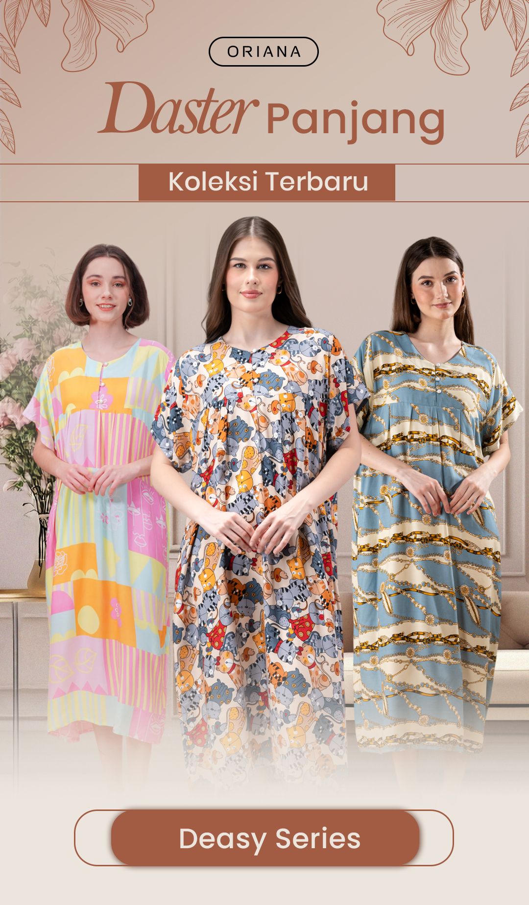 # FADS - Homewear Maxi Deasy Danika Canola Nevanya Alzena (105-1 Piece) logo