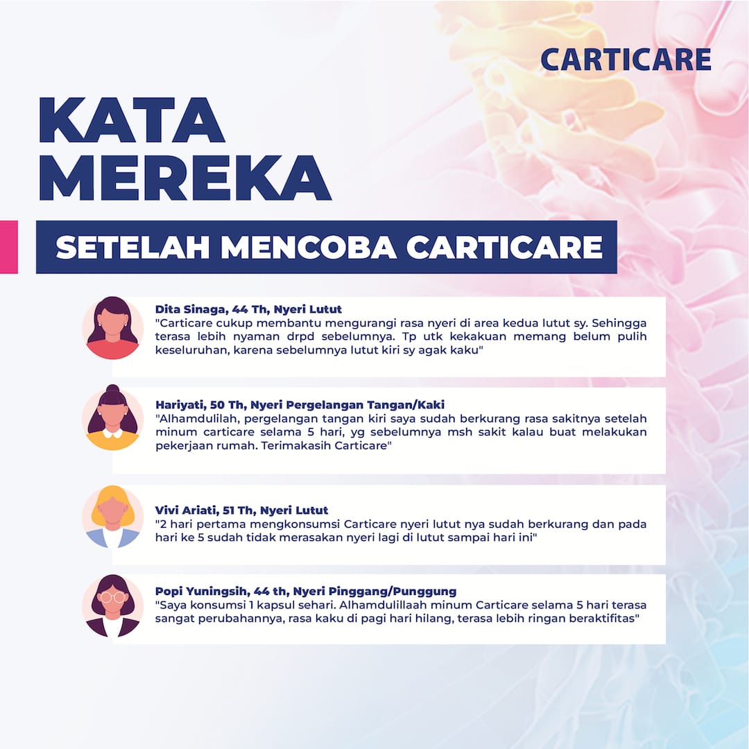 Carticare Suplemen Nyeri Sendi