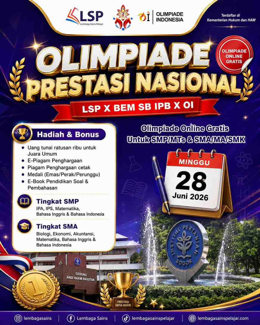OLIMPIADE PRESTASI NASIONAL 2026 (LSP) logo