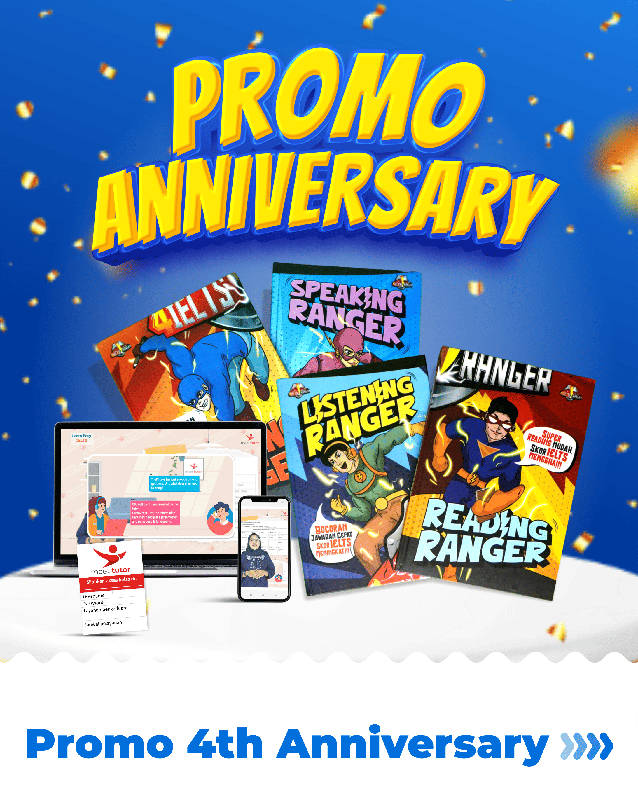 IELTS RANGERS - ANNIVERSARY logo