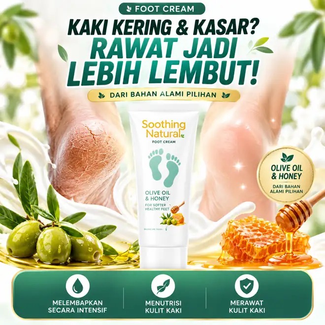 SOOTHING CREAM FOOT logo