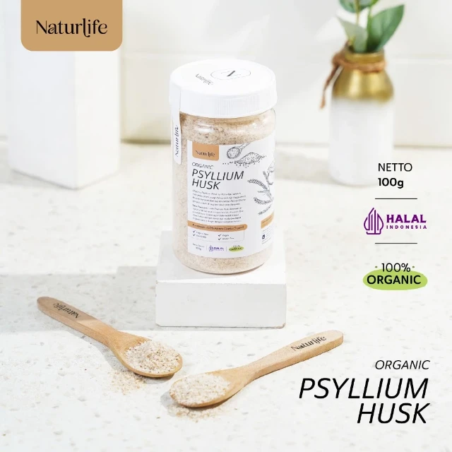 Psyllium Husk Minuman Serbuk Serat Alami - X1 YD logo