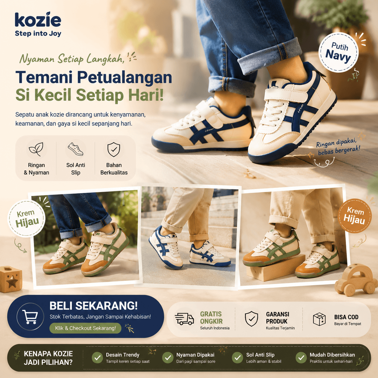 Sepatu Anak Anak Kozie