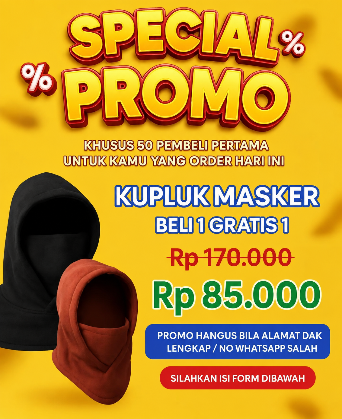 Kupluk Maker Beli 1 Dapat 2 Bisa COD | YT-SH logo