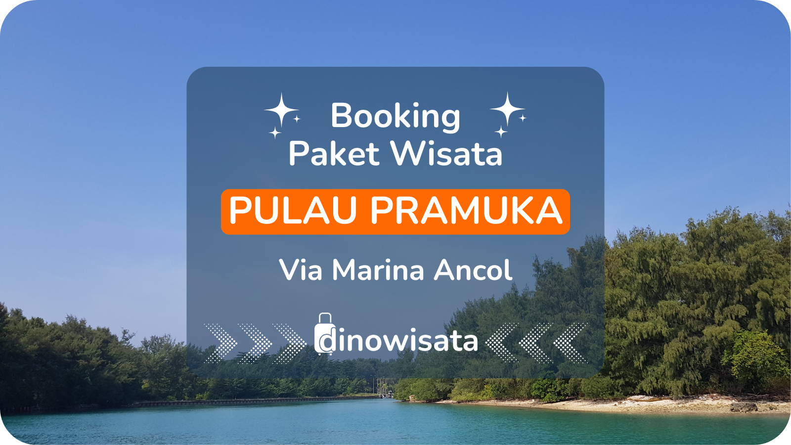 Pembayaran DP [Down Payment] Booking Paket Wisata Pulau Pramuka Via Marina Ancol [DP Rp.450.000/org] logo