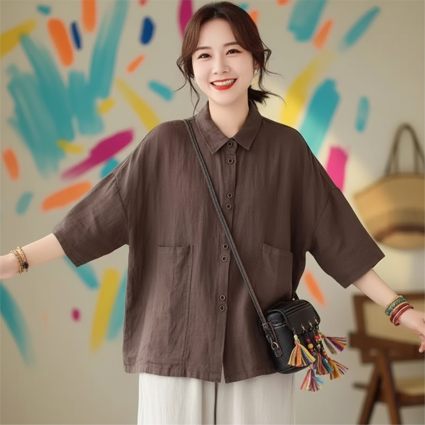 Sleeve Shirt Blouse Top
