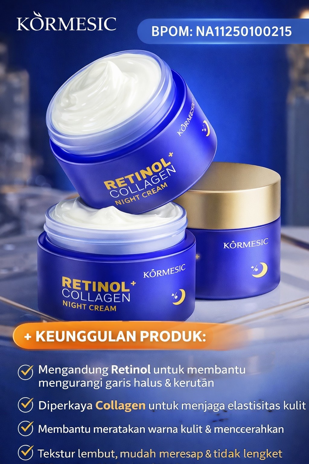 Retinol Night Cream HM logo