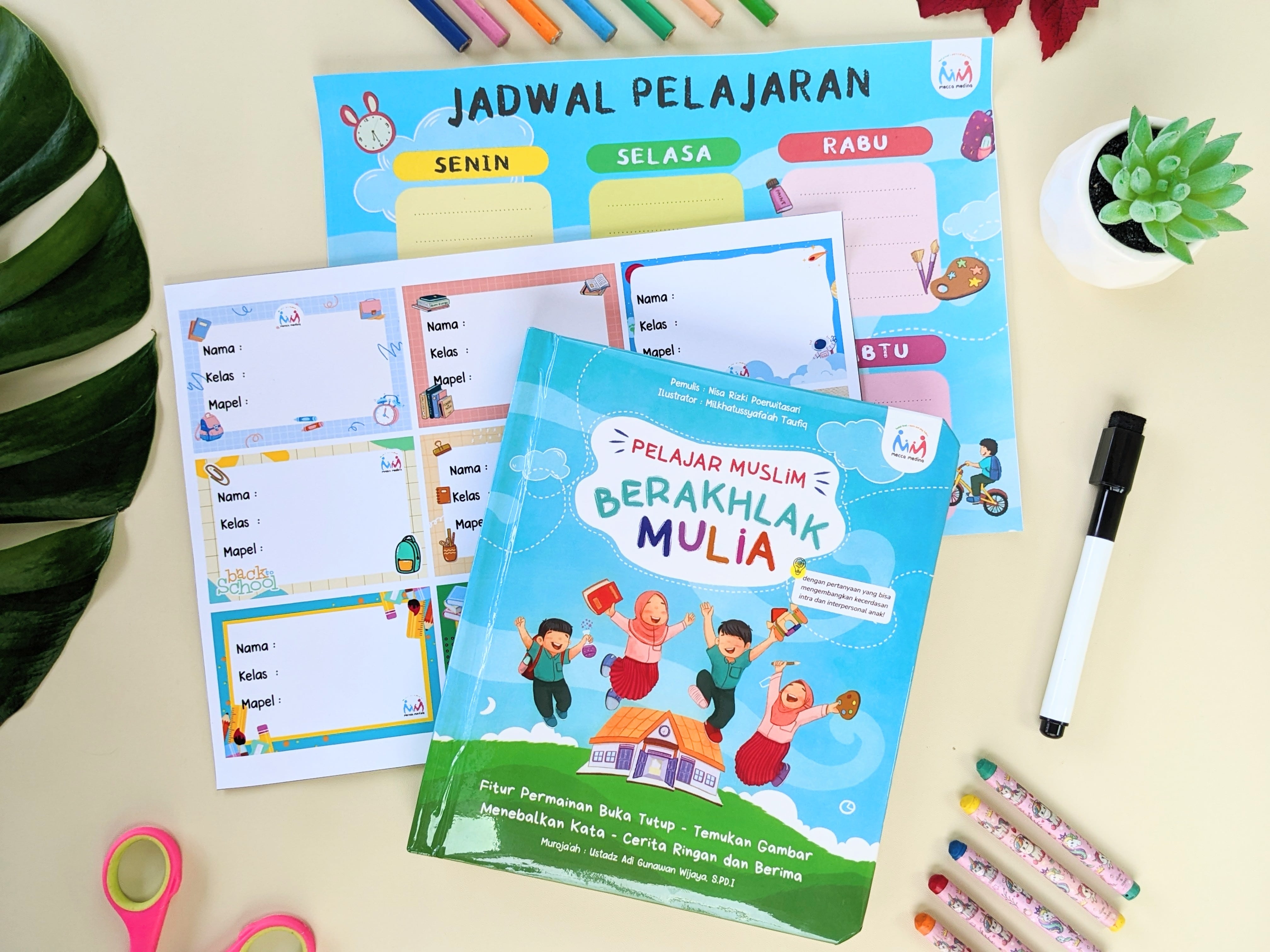 Buku Pelajar Muslim Berakhlak Mulia