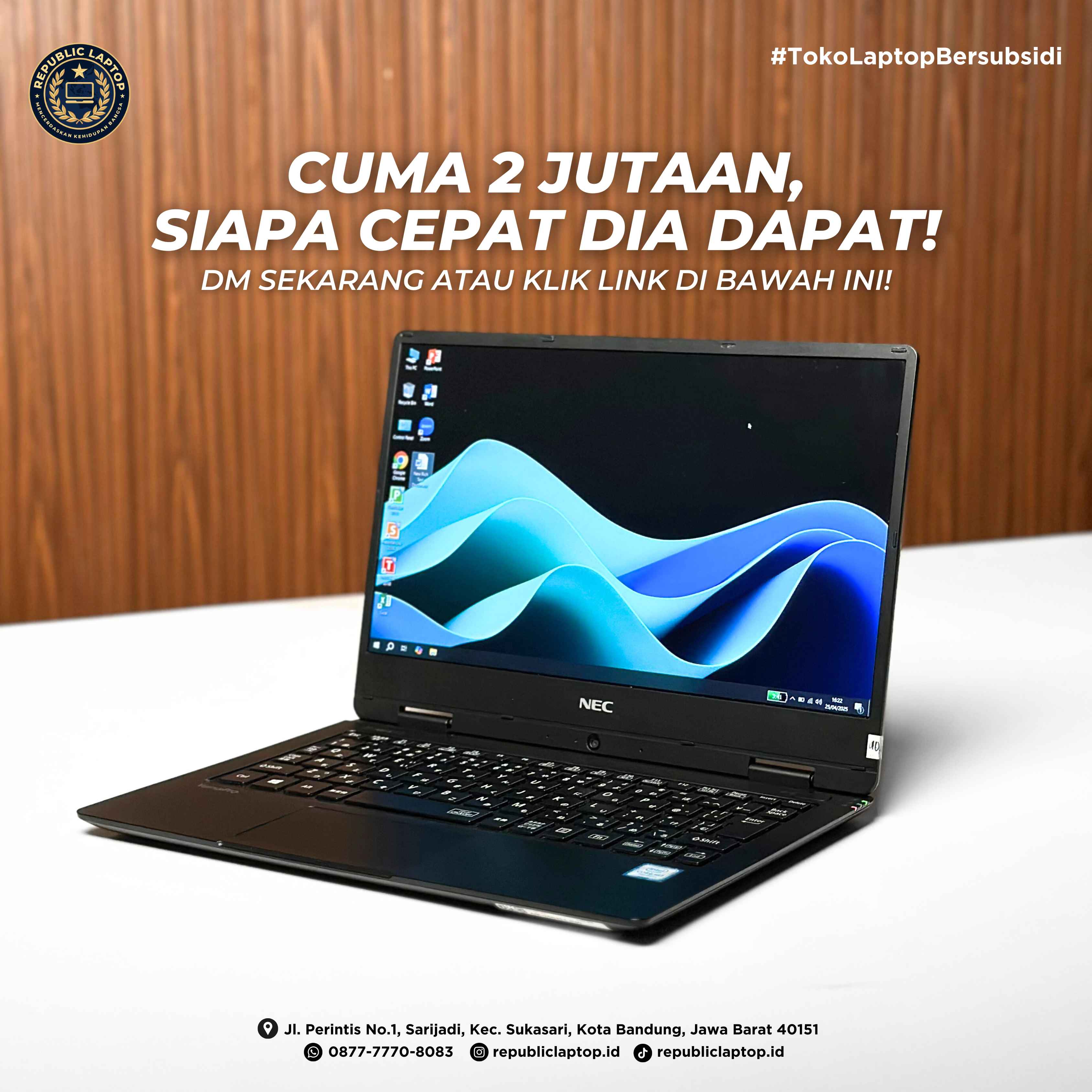 Laptop Second Premium NEC