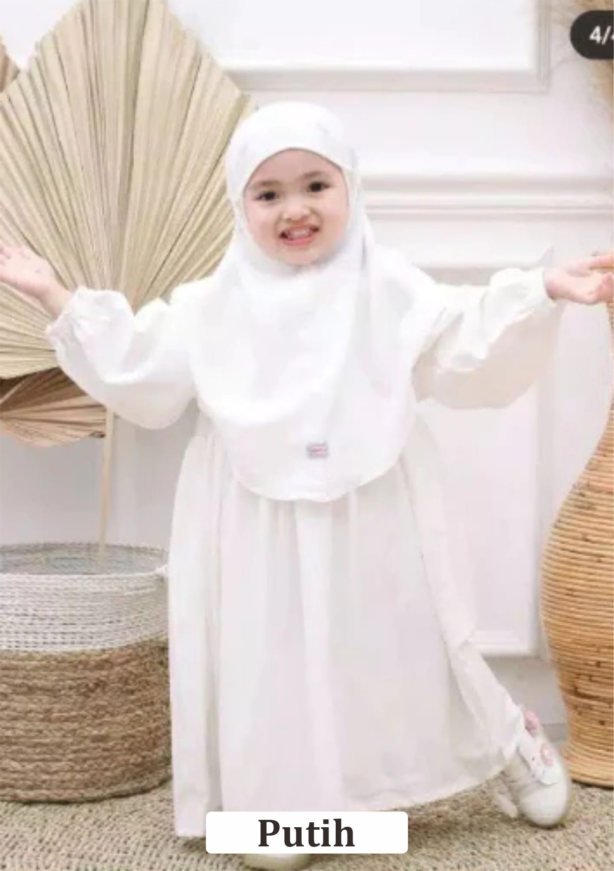 Gamis Anak Set Hijab 3