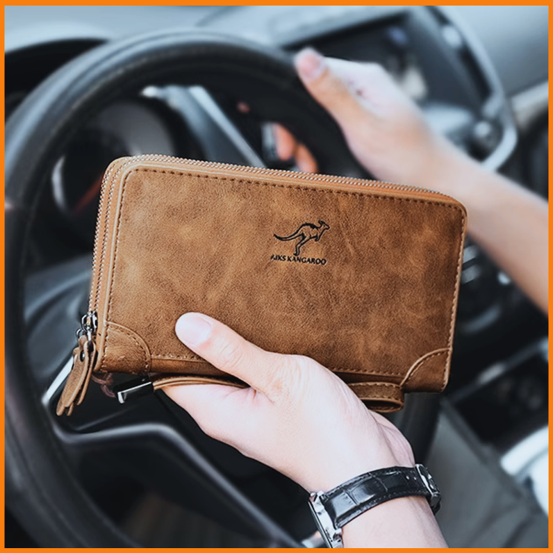 VORGO  (Dompet kangaroo Premium Quality Made In Italy ) GG3 logo
