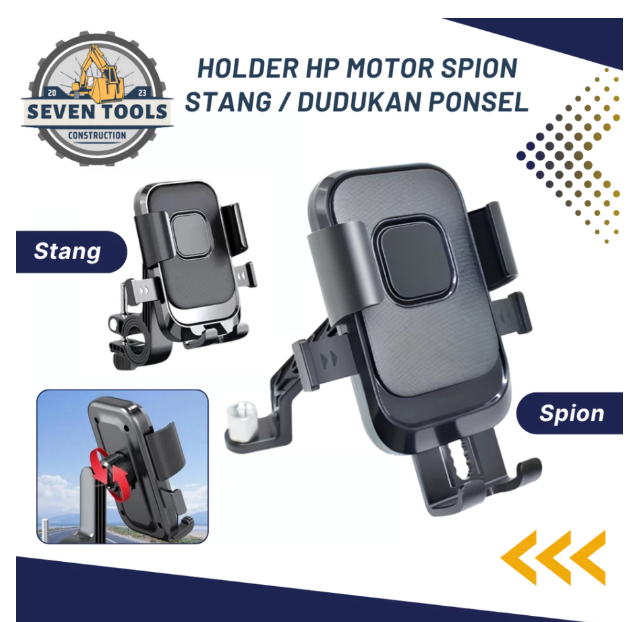 Holder HP Motor Braket Penyangga Handphone logo