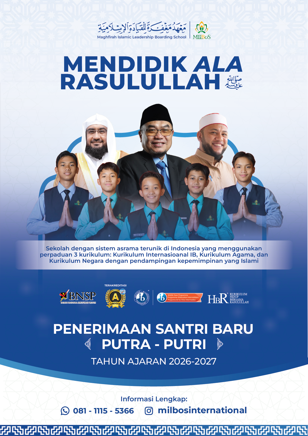 PENDAFTARAN MILBoS 2026-2027 logo