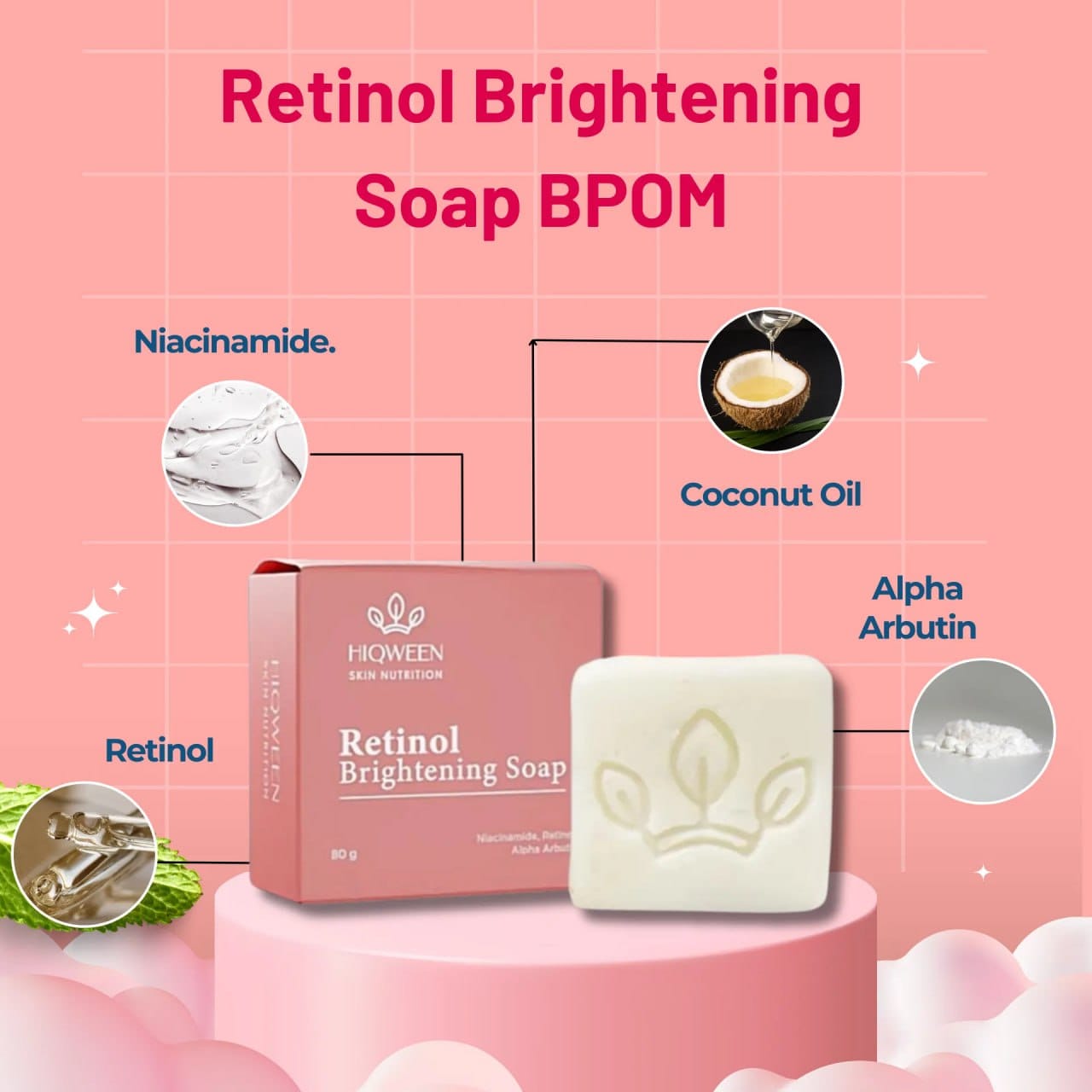 Retinol Brightening Soap BPOM GA BL logo