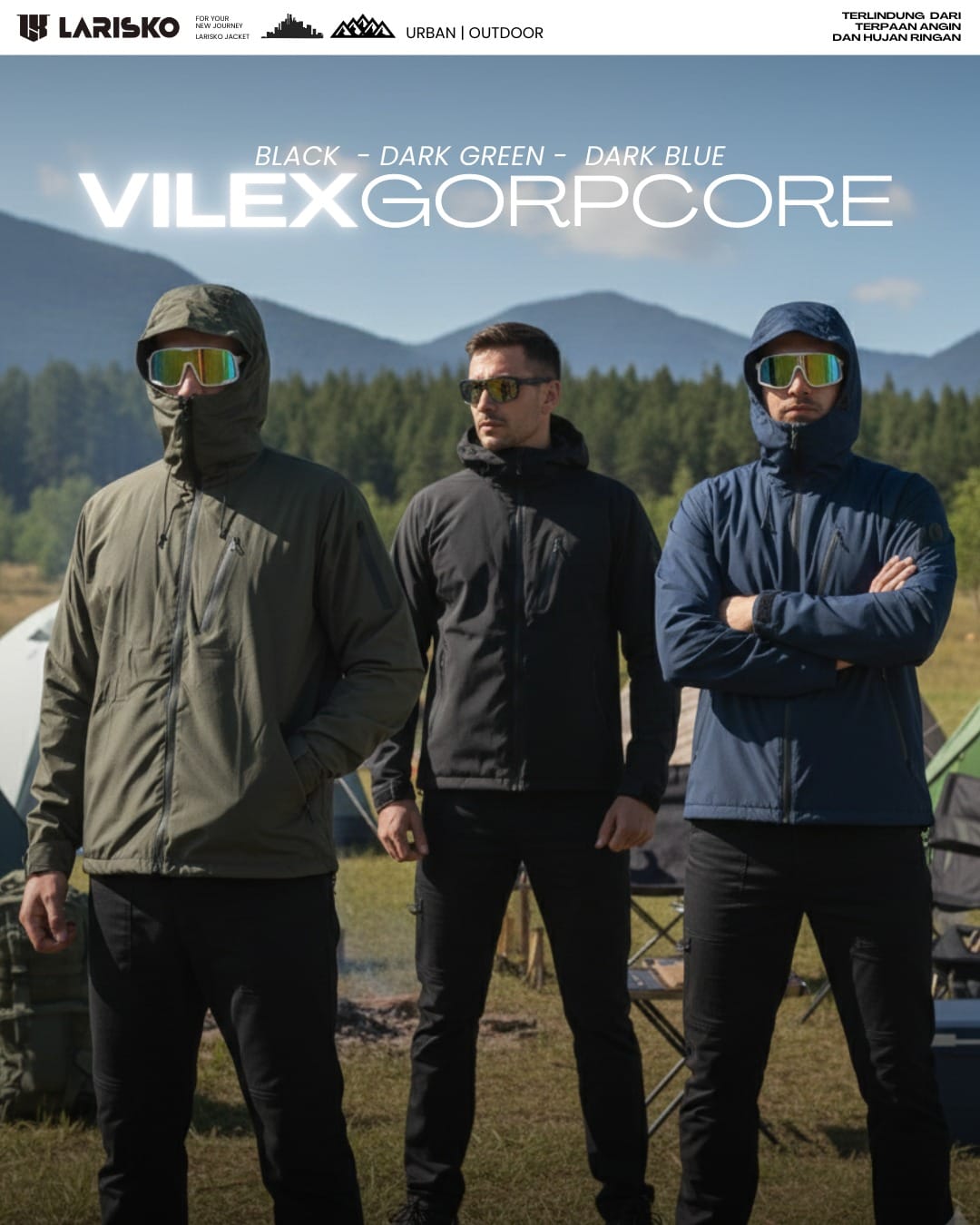 JAKET GORPCORE VILEX logo