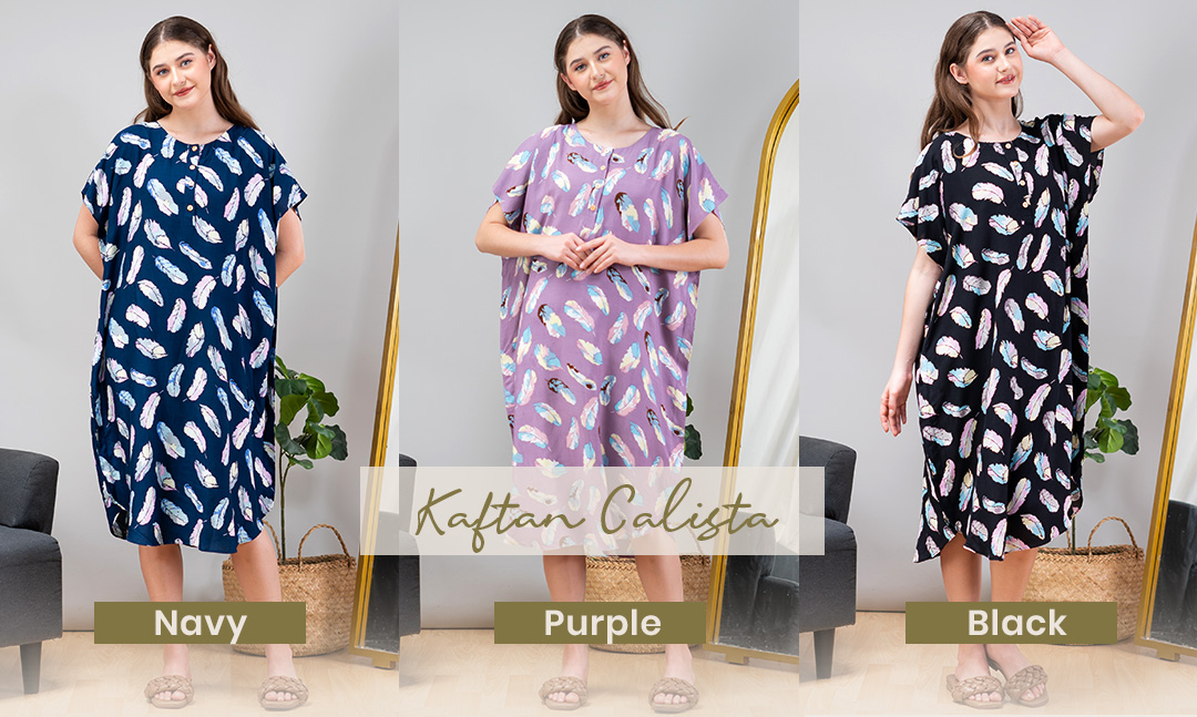 # FADS - Homewear Kaftan Mix Clover, Aruna, Calista (149-2 Piece)