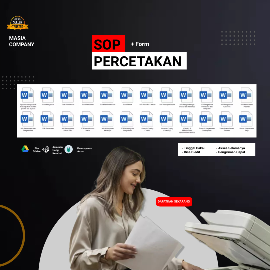 SOP Percetakan logo