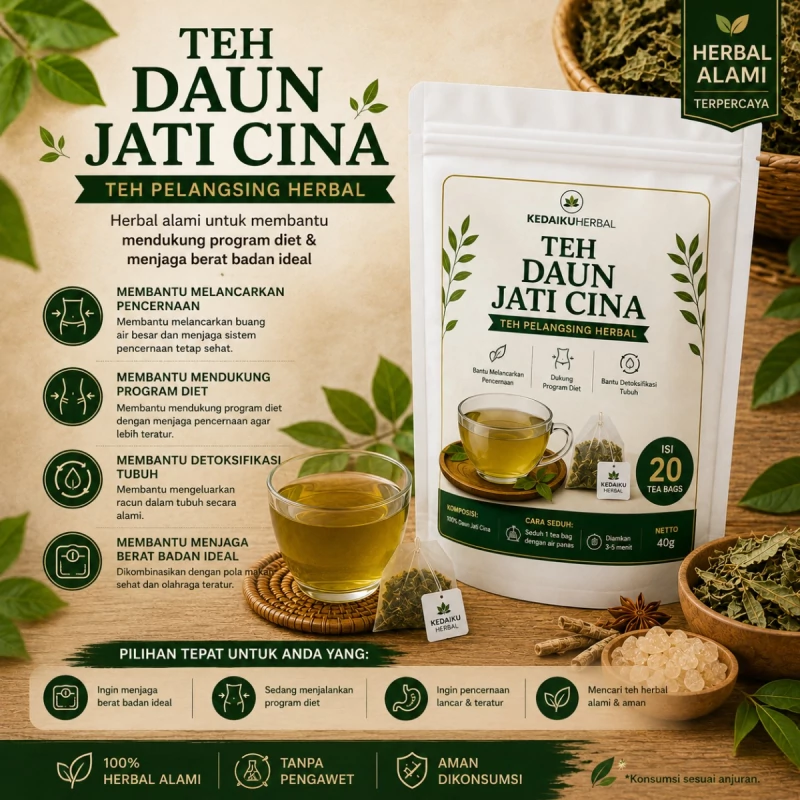DAUN JATI CINA logo