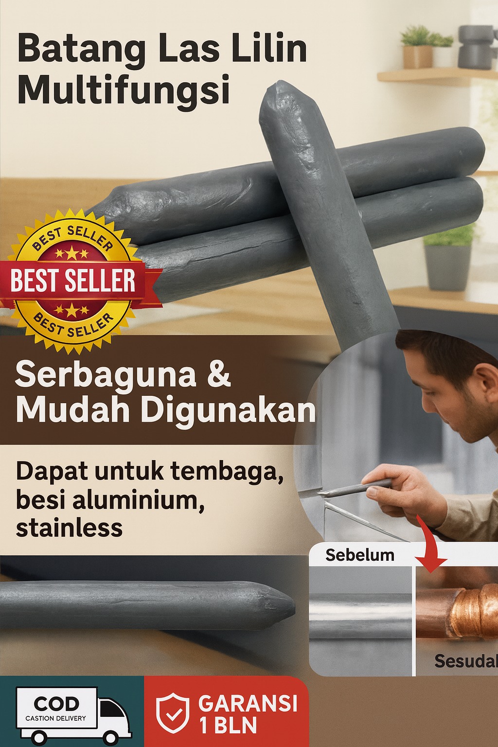 Batang Las Panci Wajan Dan Perabotan lain Beli 1 Dapat 10 - SNACK VIDIO - QQ logo