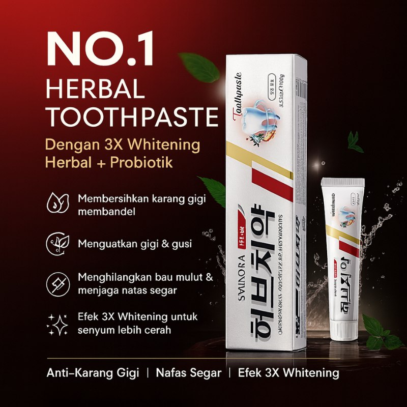 Slimora Herbal Toothpaste BPOM SH77-Ak7 logo