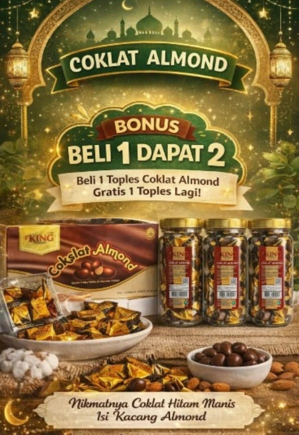 Coklat Almond King Beli 1 Dapat 2 Bisa COD BESTPRODUK logo