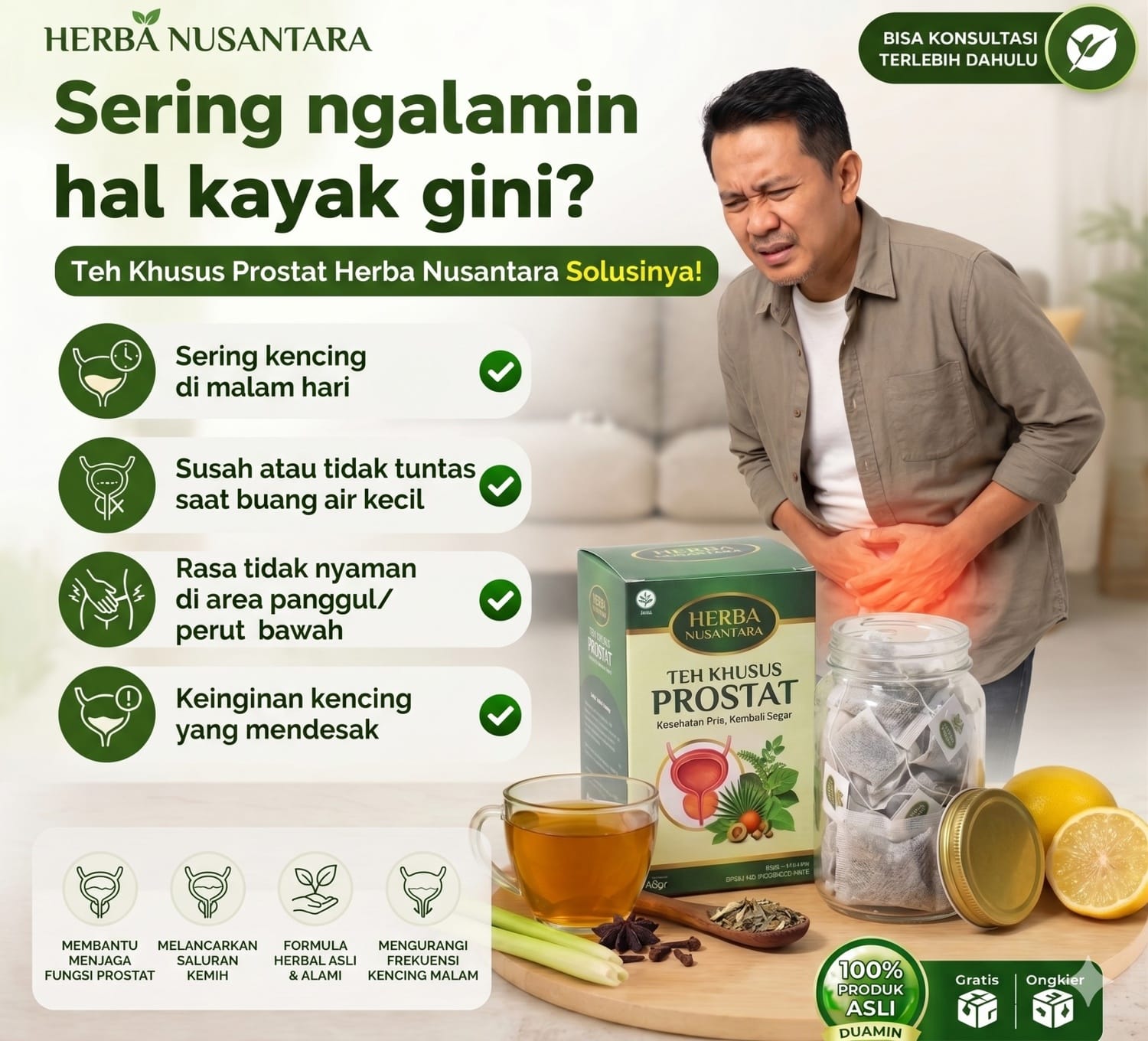 Teh Prostat Herba Nusantara logo