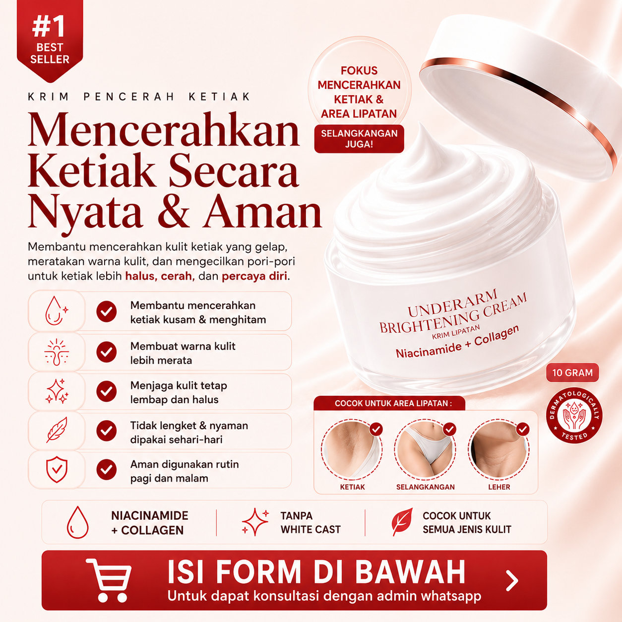 PROMO UNDERARM CREAM PEMBERSIH KETIAK & LIPATAN logo