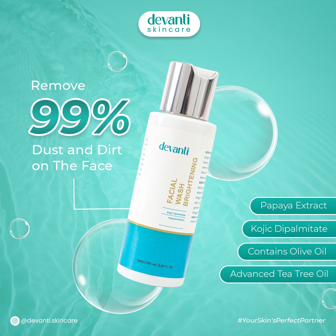 Devanti Promo Hemat | Penghilang Ampuh Flek Hitam Jerawat & Bekasnya (Paket Isi 5 Pcs) + Bonus Pouch