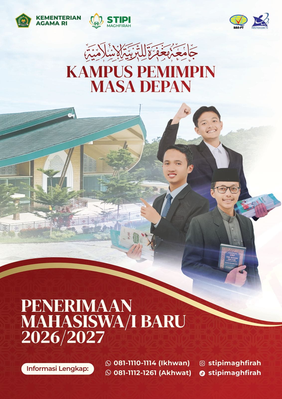 Pendaftaran Mahasiswa STIPI Maghfirah 2026 - (Ikhwan) logo