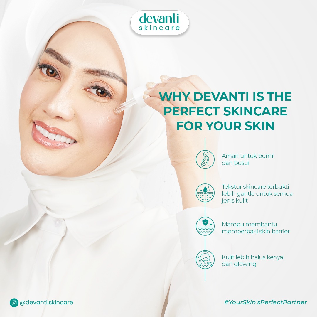 Devanti Promo Hemat | Penghilang Ampuh Flek Hitam Jerawat & Bekasnya (Paket Isi 5 Pcs) + Bonus Pouch
