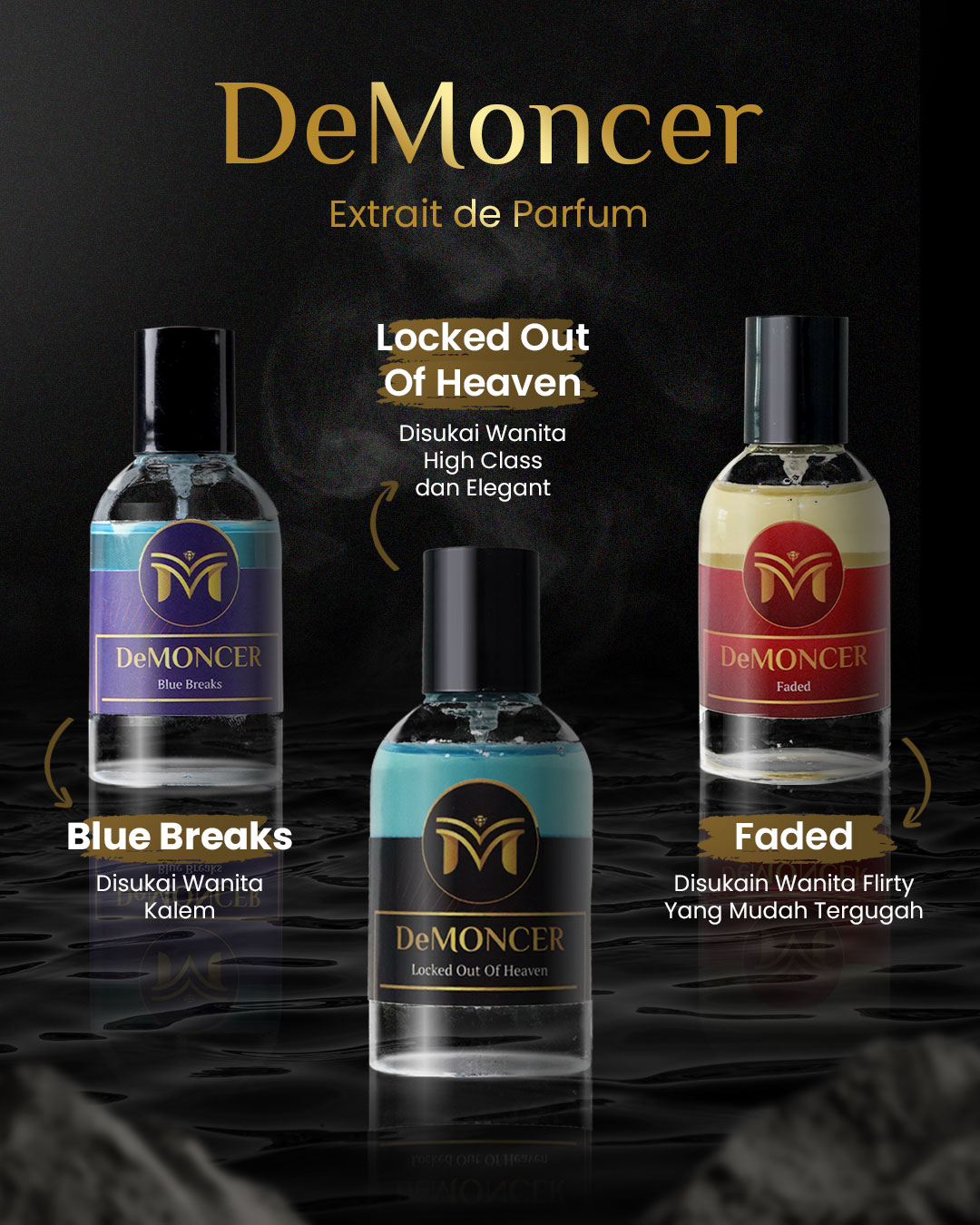 DeMoncer ~ Extrait De Parfume logo