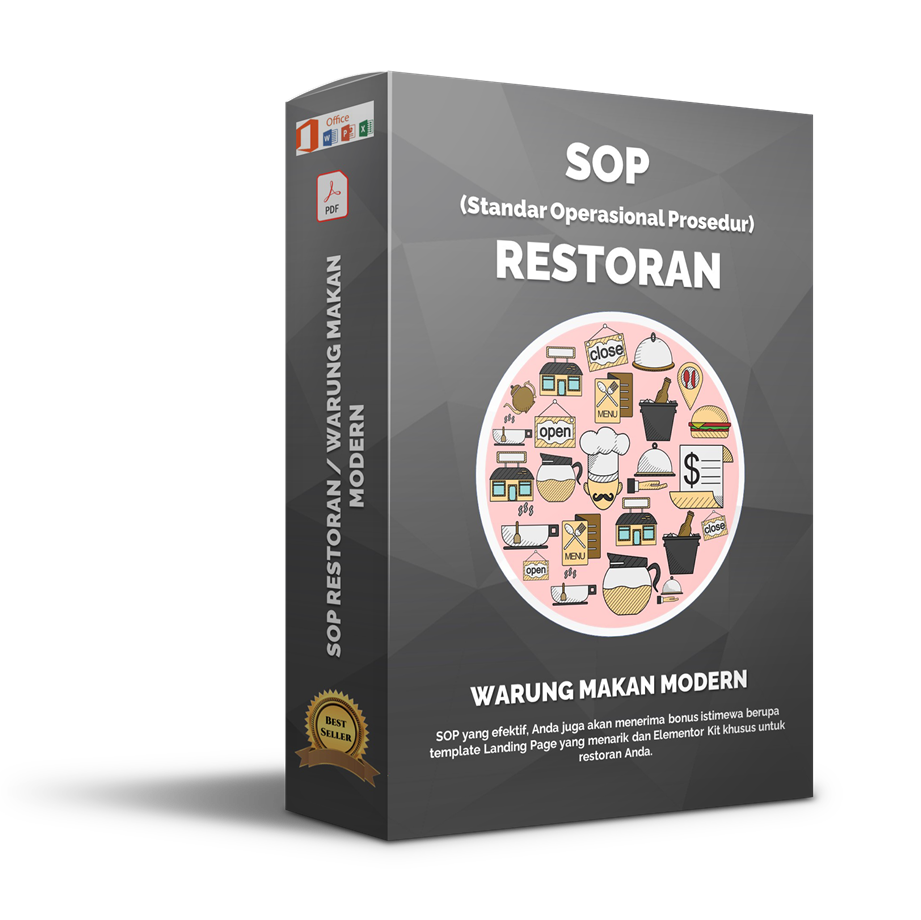 SOP Restoran / Warung Makan Modern logo