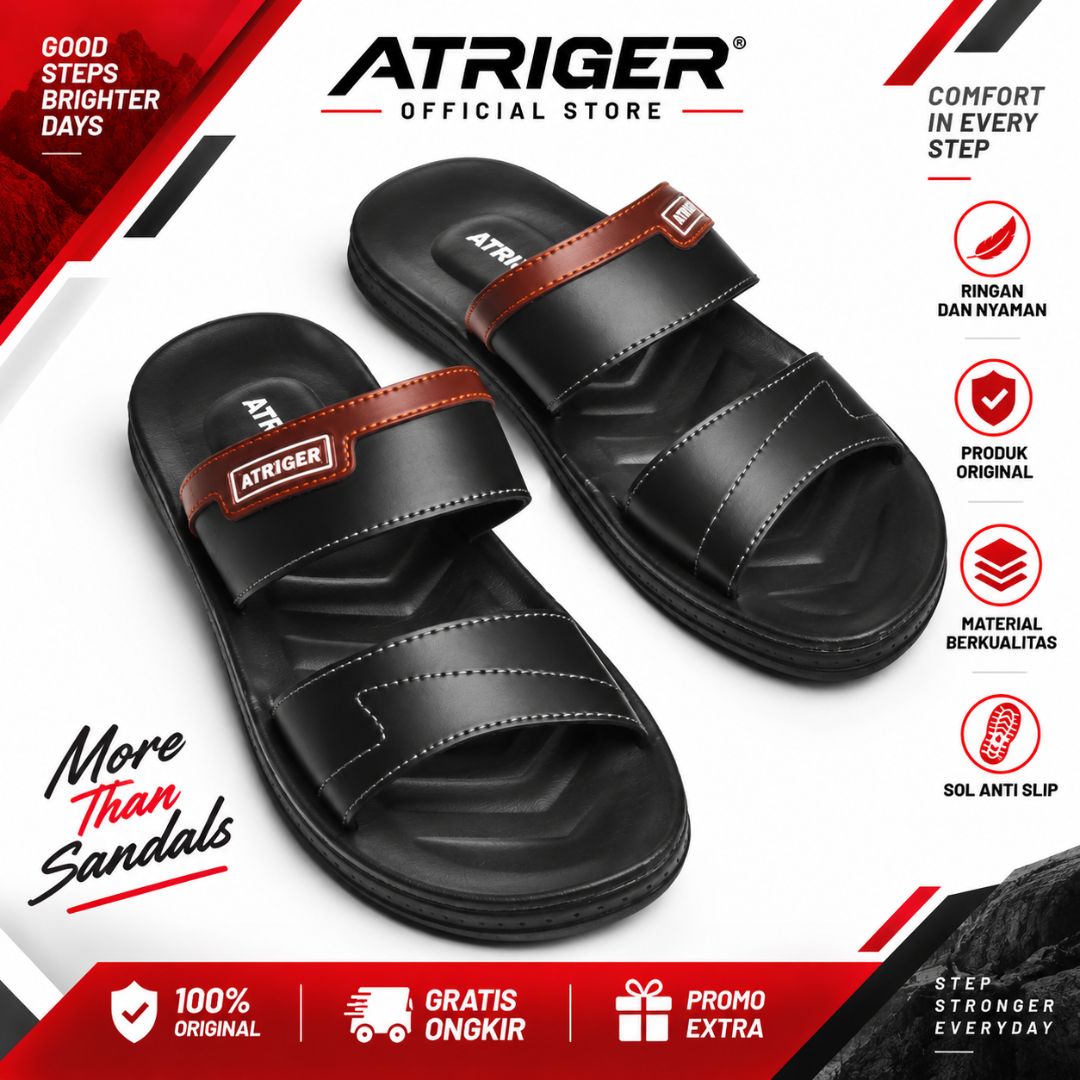 Sandal Pria ATRIGER RELAXO SLOP