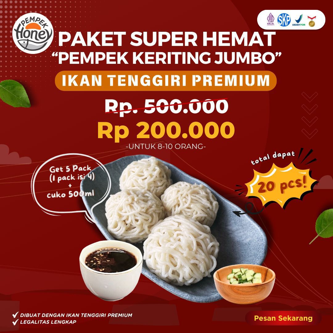 Pempek Keriting Jumbo