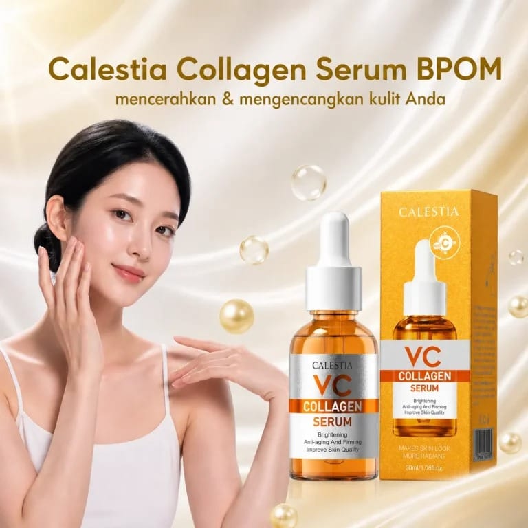 Calestia Collagen Serum BPOM MR62-D2 logo