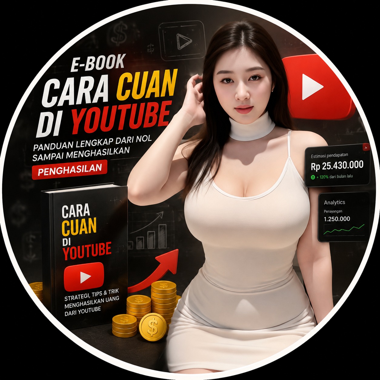 CUAN YOUTUBE logo