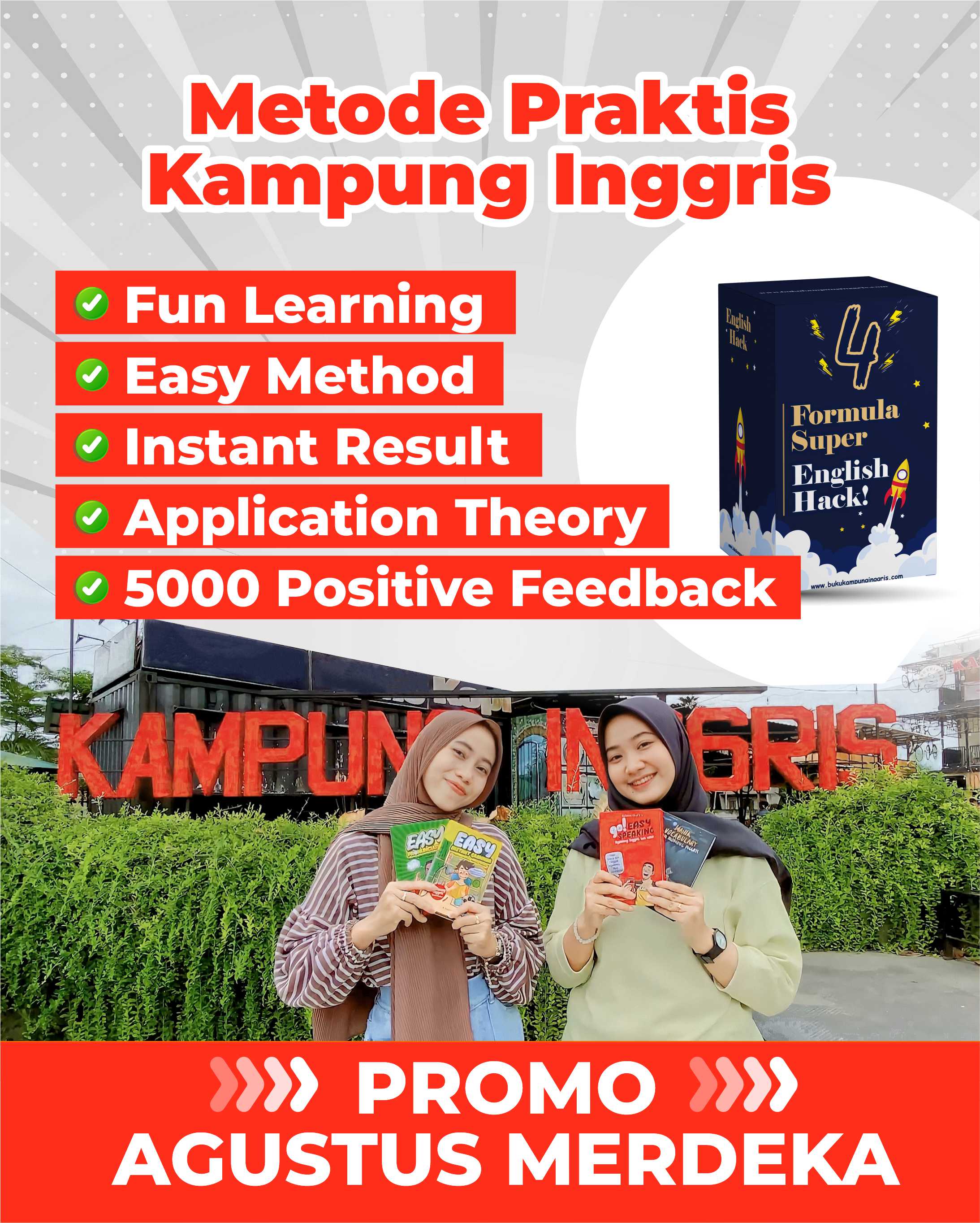 ENGLISH HACK 299 - PROMO AGUSTUS MERDEKA 2025
