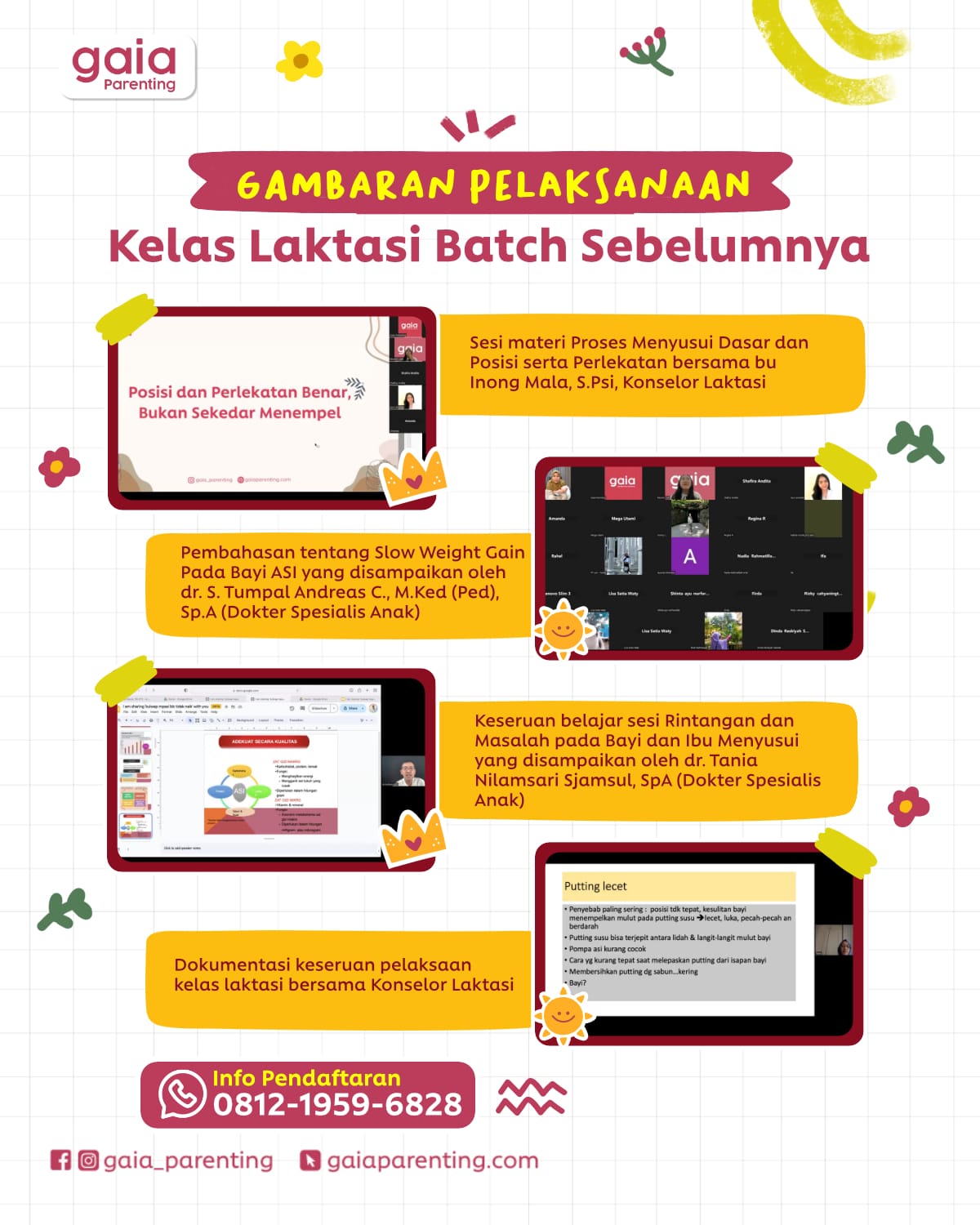 Kelas Laktasi Online: Dukung Tumbuh Kembang dengan MengASIhi Hingga 2 Tahun