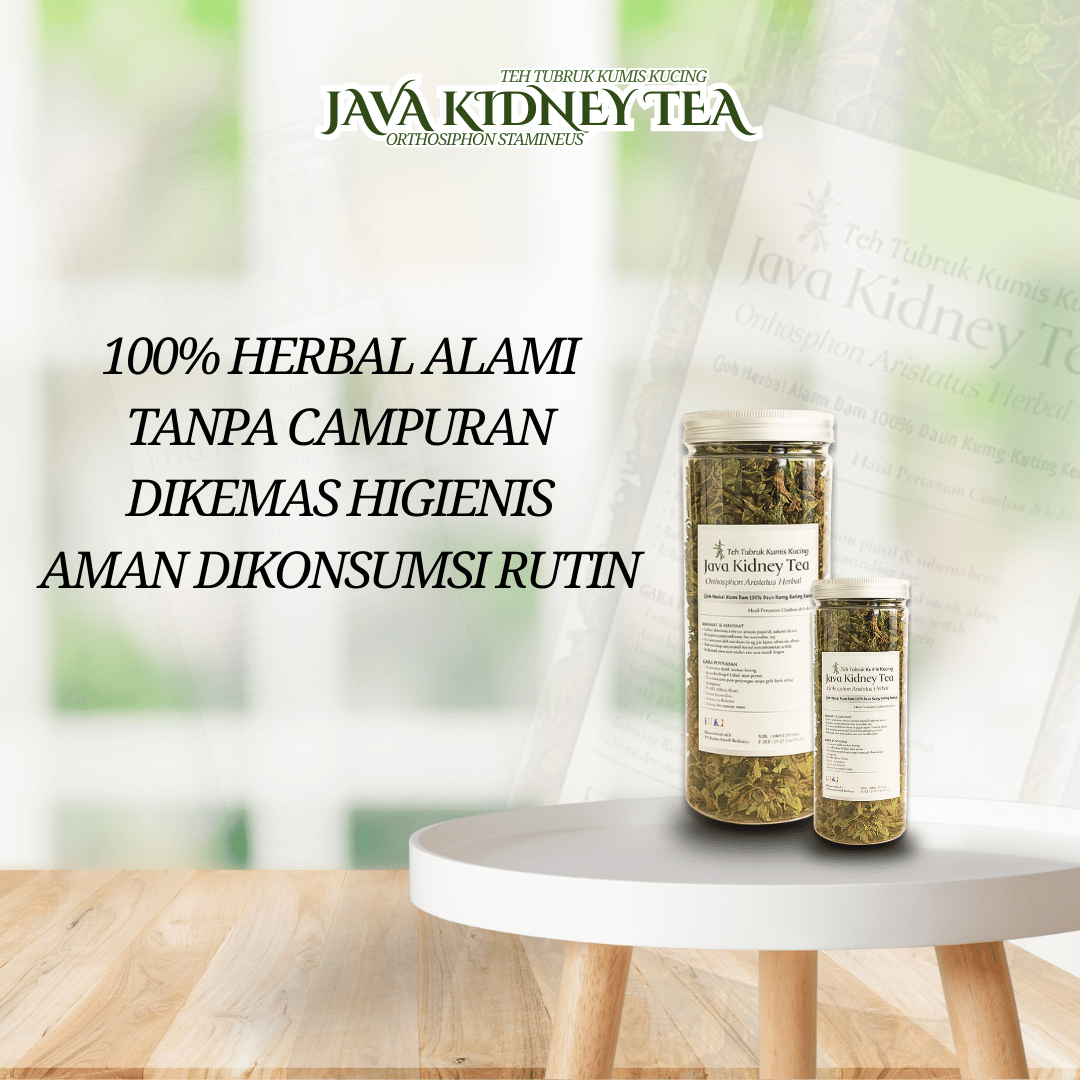 Teh Pemecah Batu Ginjal Kumis Kucing Orthosiphon Stamineus Java Kidney Tea